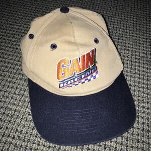 Gain Racing Strap‎ back Hat Tab By Nissin OSFA